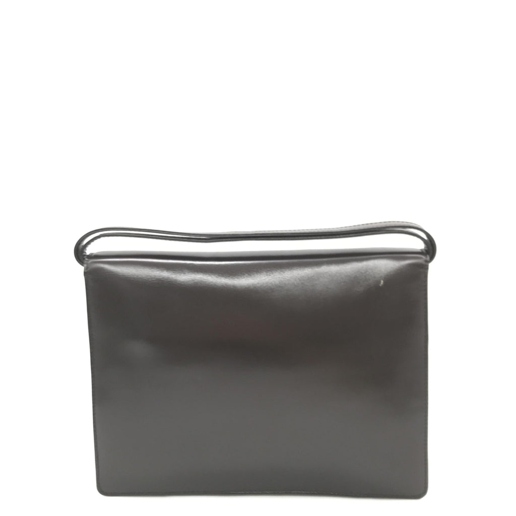 Black Leather Shoulder Bag