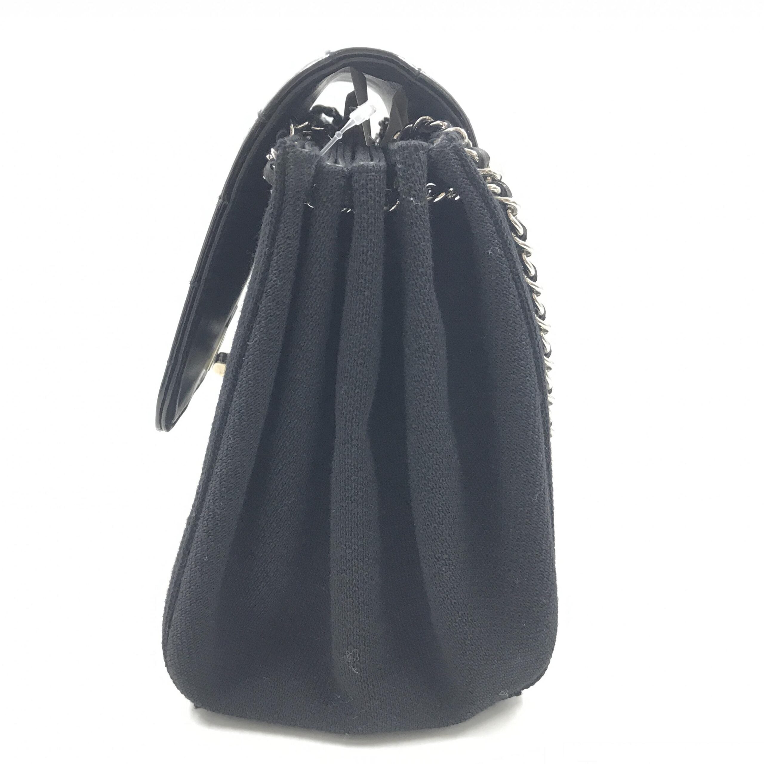 Chocolate Bar Patent Leather Shoulder Bag