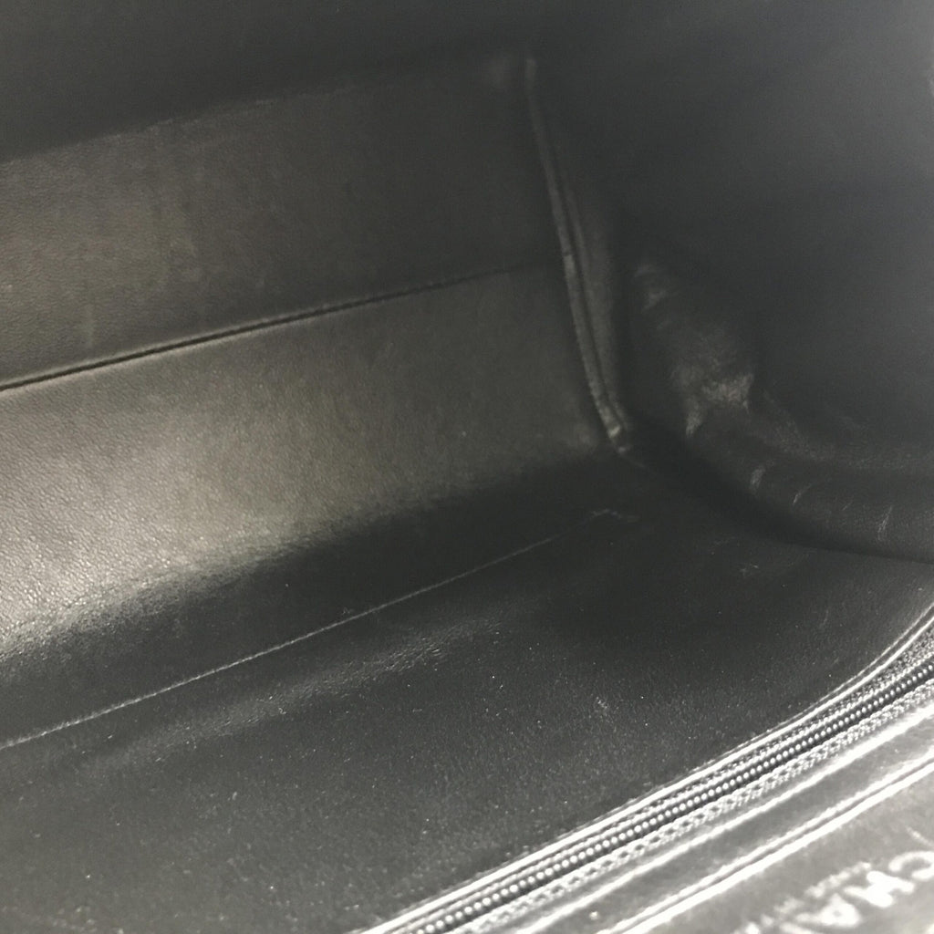 Chocolate Bar Patent Leather Shoulder Bag