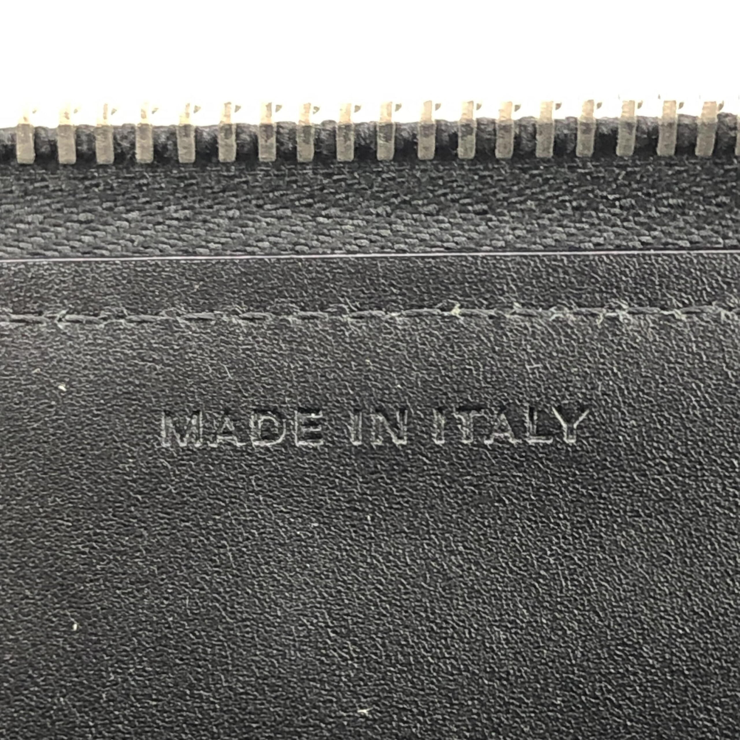 Gold Tone Votez Coco Zip Clutch