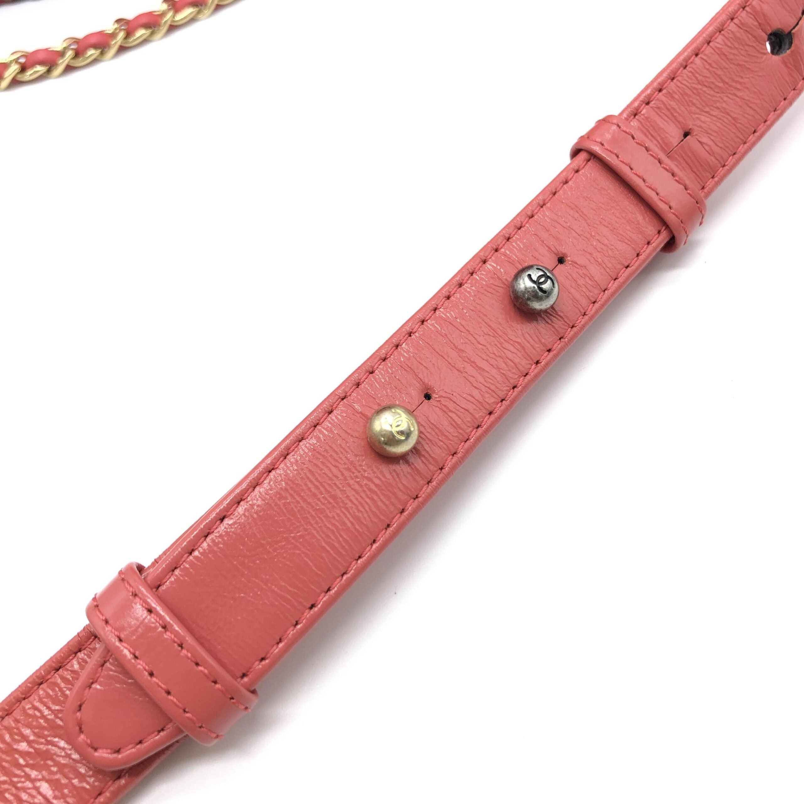 Red Gabriel Chain Shoulder Bag