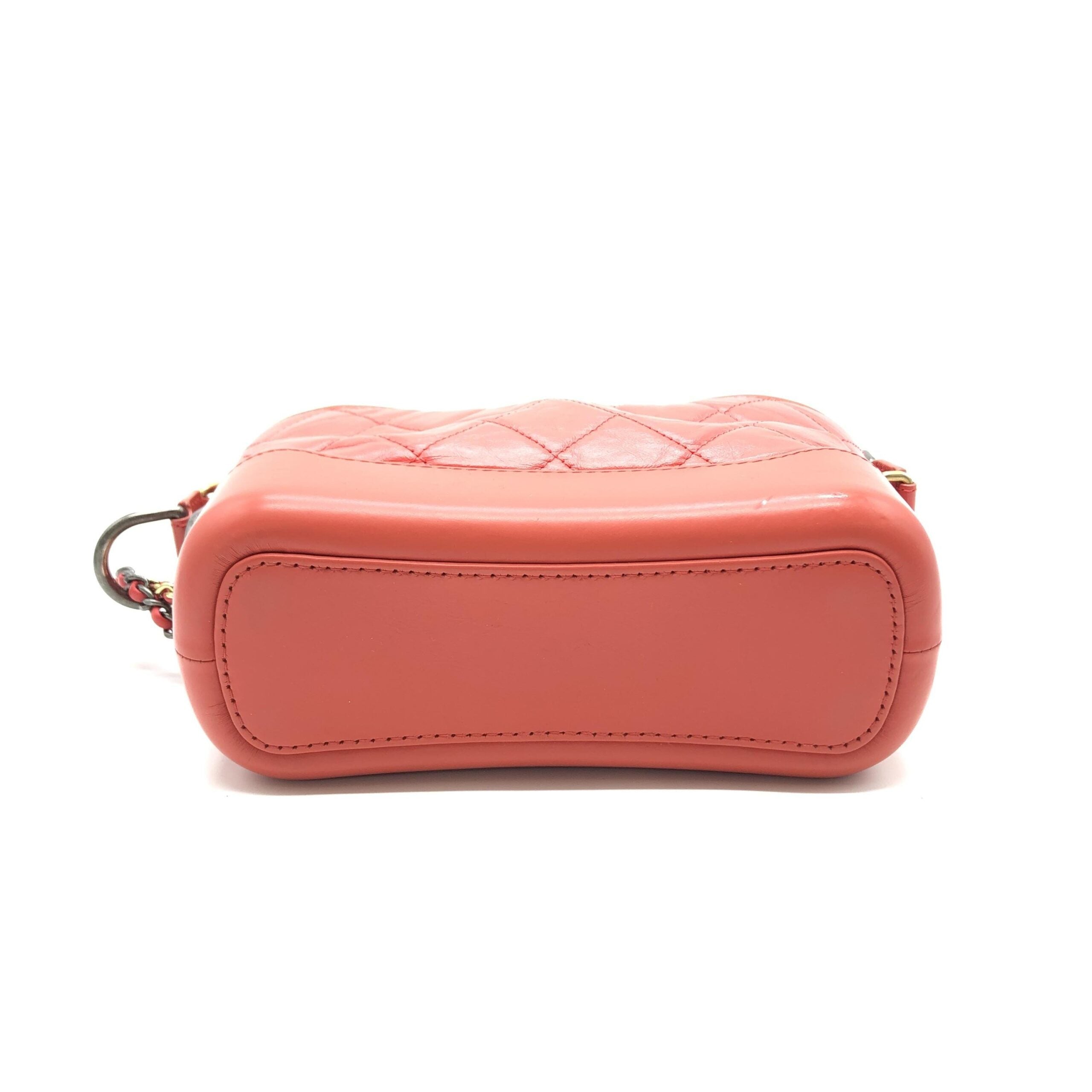 Red Gabriel Chain Shoulder Bag