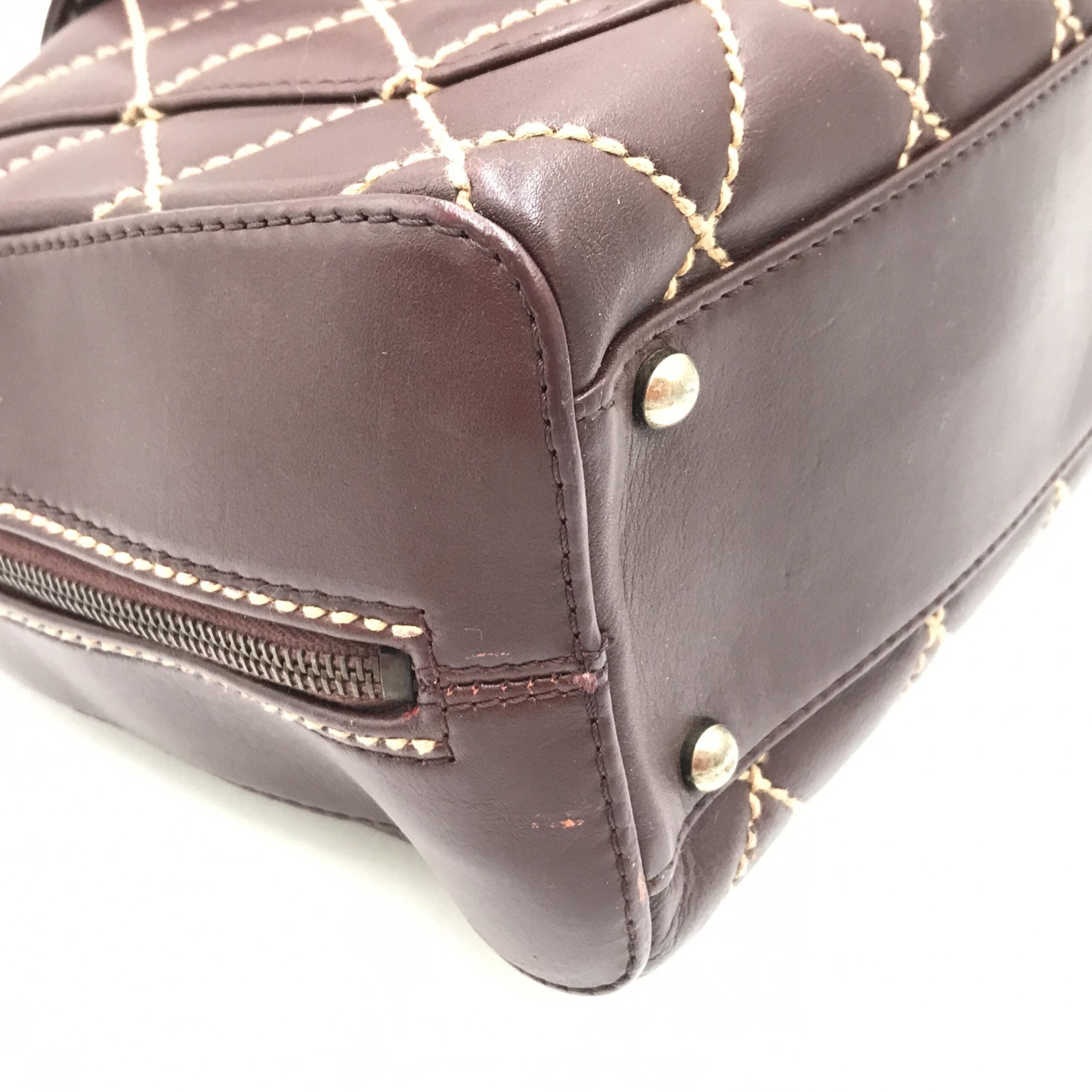 Wild Stitch Handbag Mini Boston Red