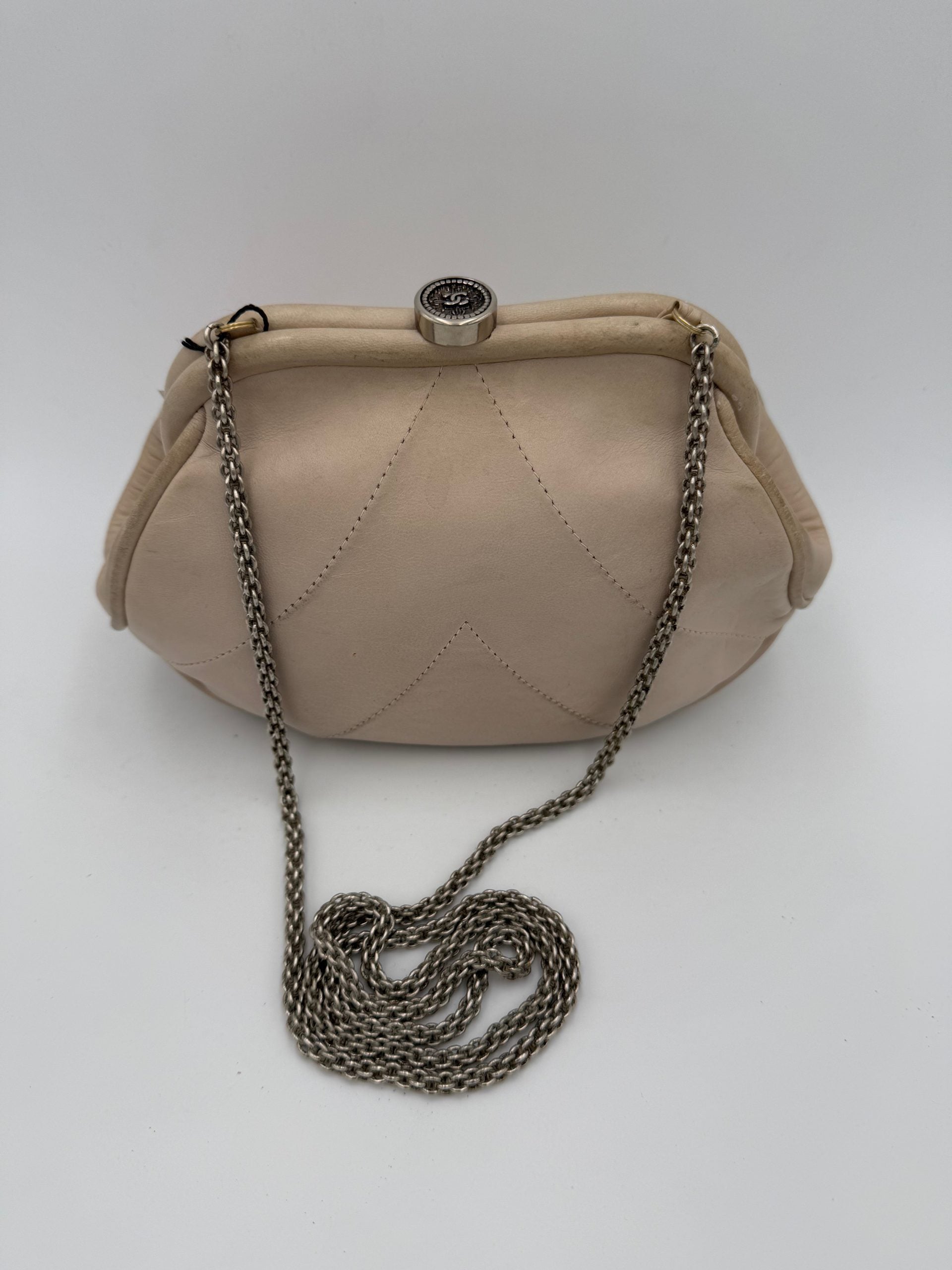 CHANEL Pochette with Hidden Chain Handbag