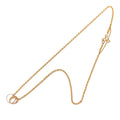 18K Tricolor Gold Trinity Chain Necklace
