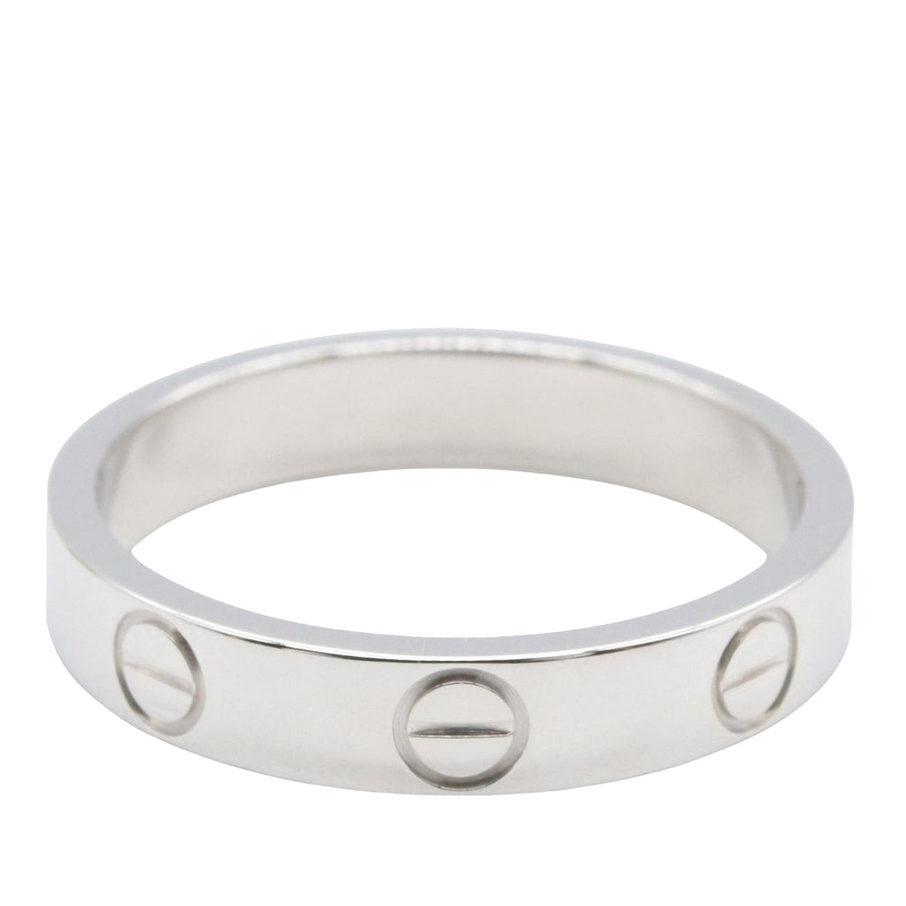 18K White Gold Small Love Ring