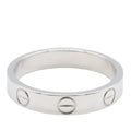 18K White Gold Small Love Ring