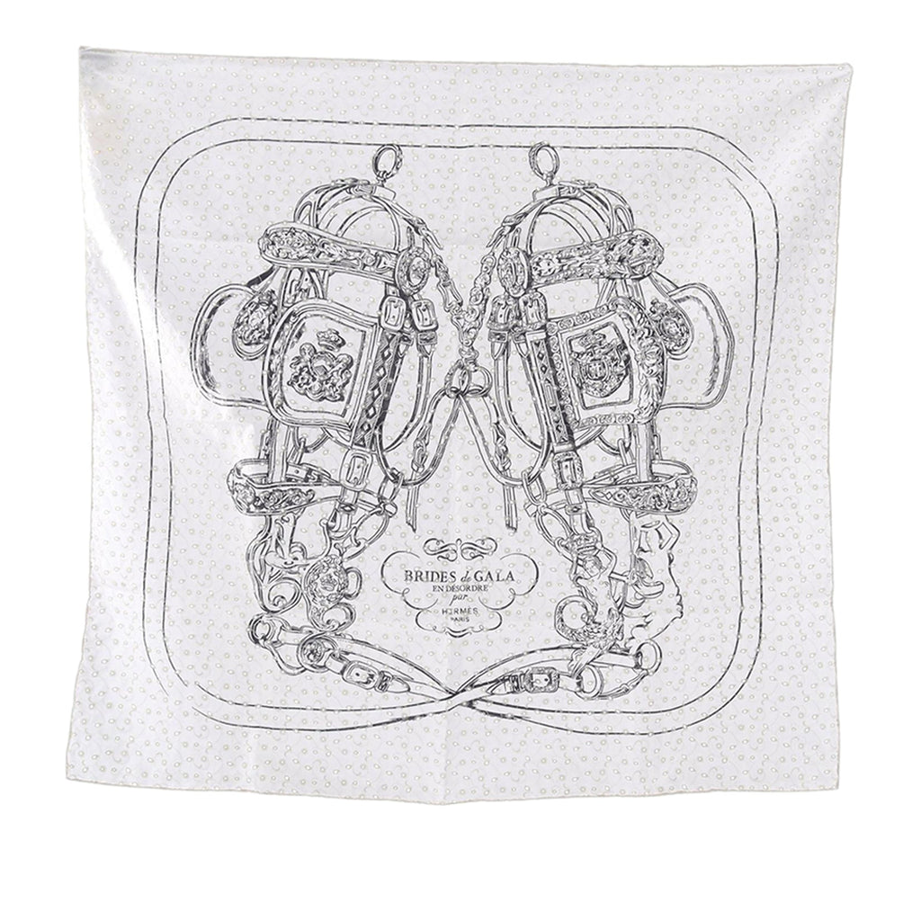 Brides de Gala Broderie Anglaise Silk Scarf 70