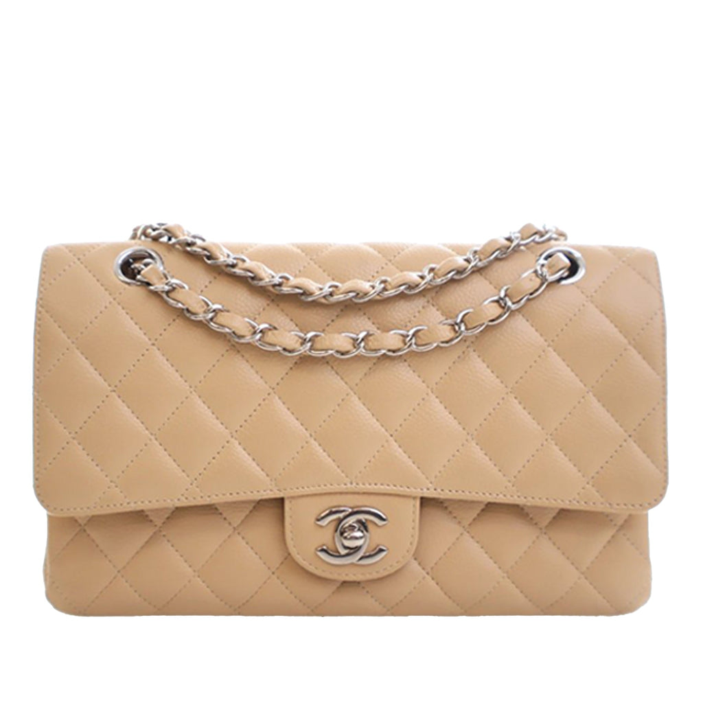 Medium Classic Caviar Double Flap