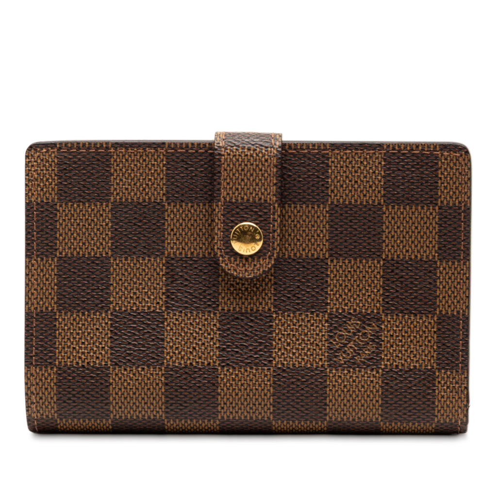 Damier Ebene French Purse Wallet