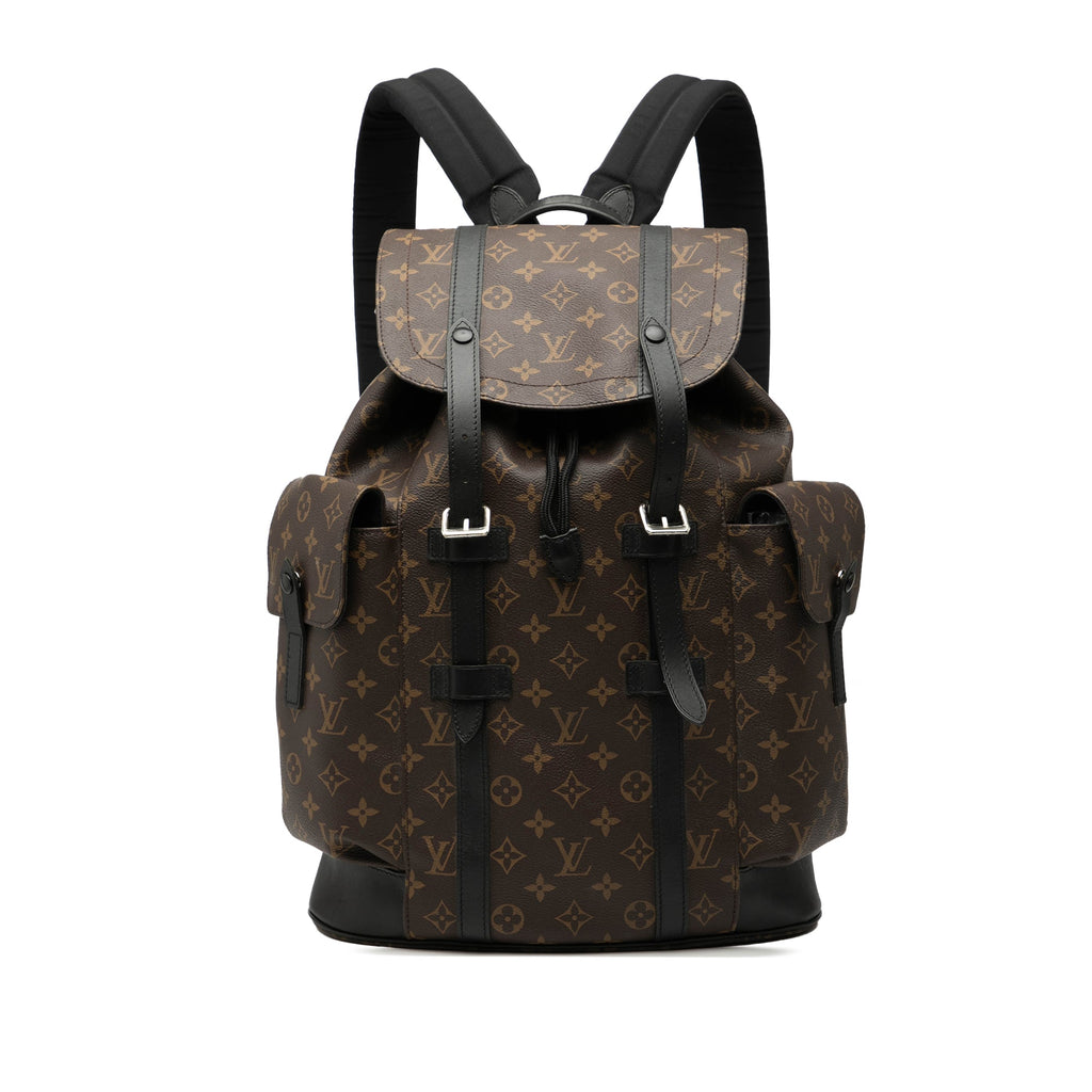 Monogram Macassar Christopher Backpack MM