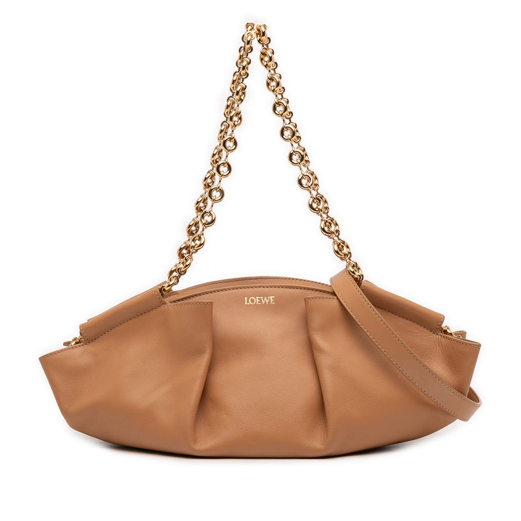 Leather Paseo Chain Satchel