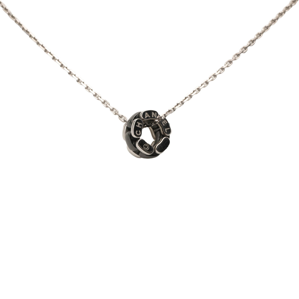 18K White Gold Ceramic Ultra Necklace