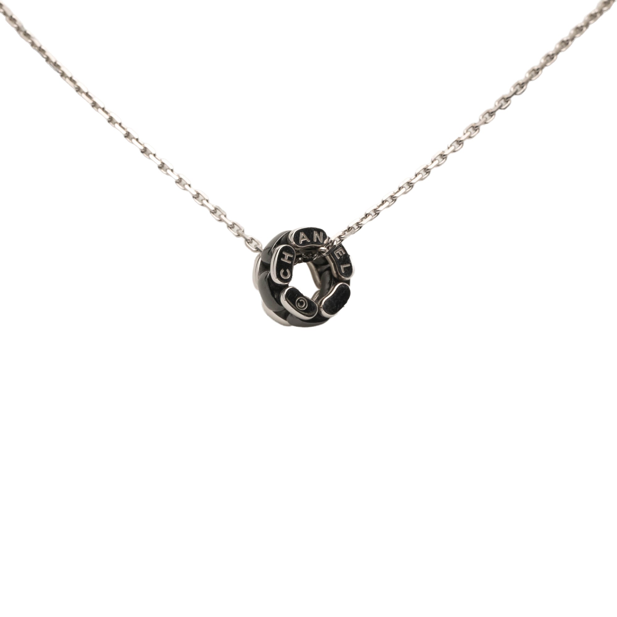 18K White Gold Ceramic Ultra Necklace
