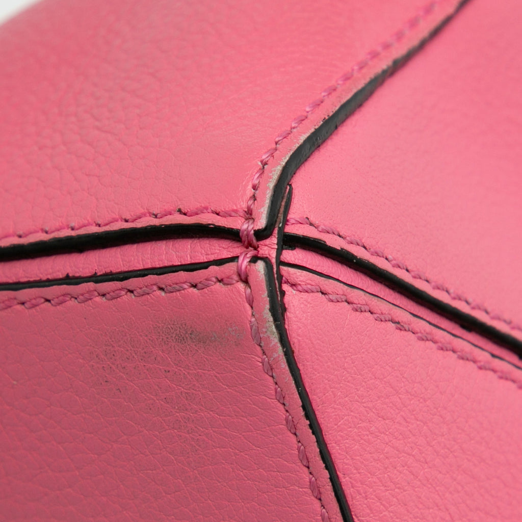 Mini Calfskin Puzzle Satchel