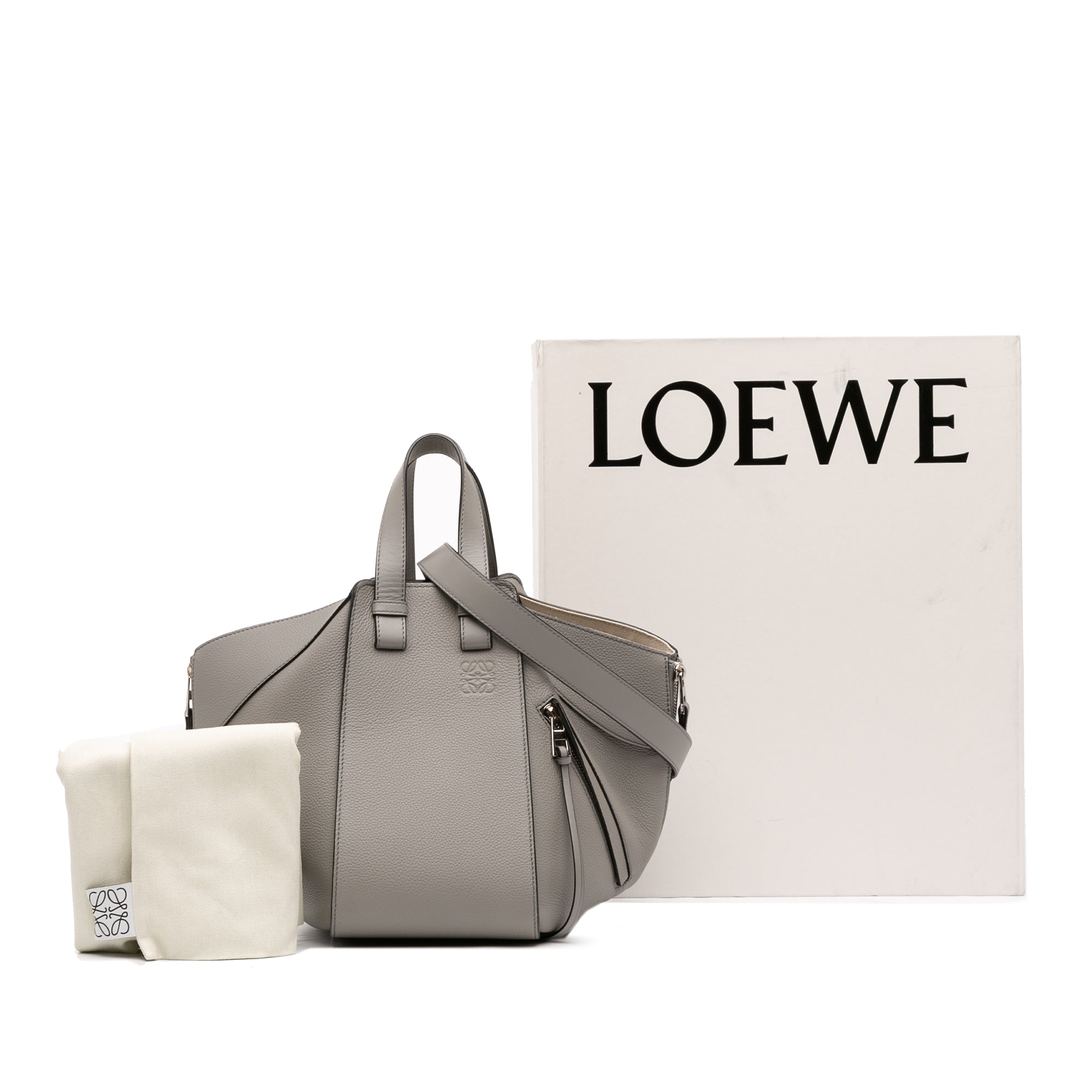 Small Leather Hammock Satchel