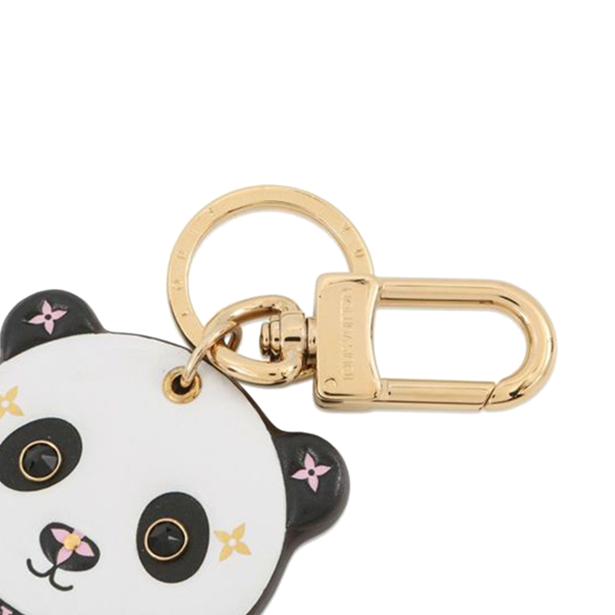 Monogram Panda Key Holder and Bag Charm