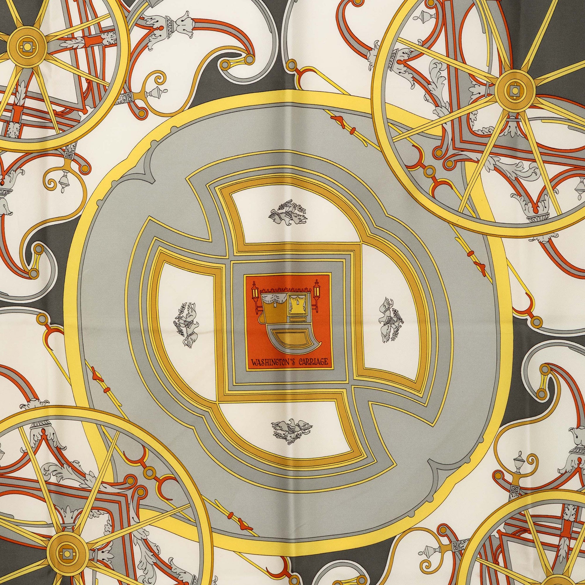 Washingtons Carriage Silk Scarf 90