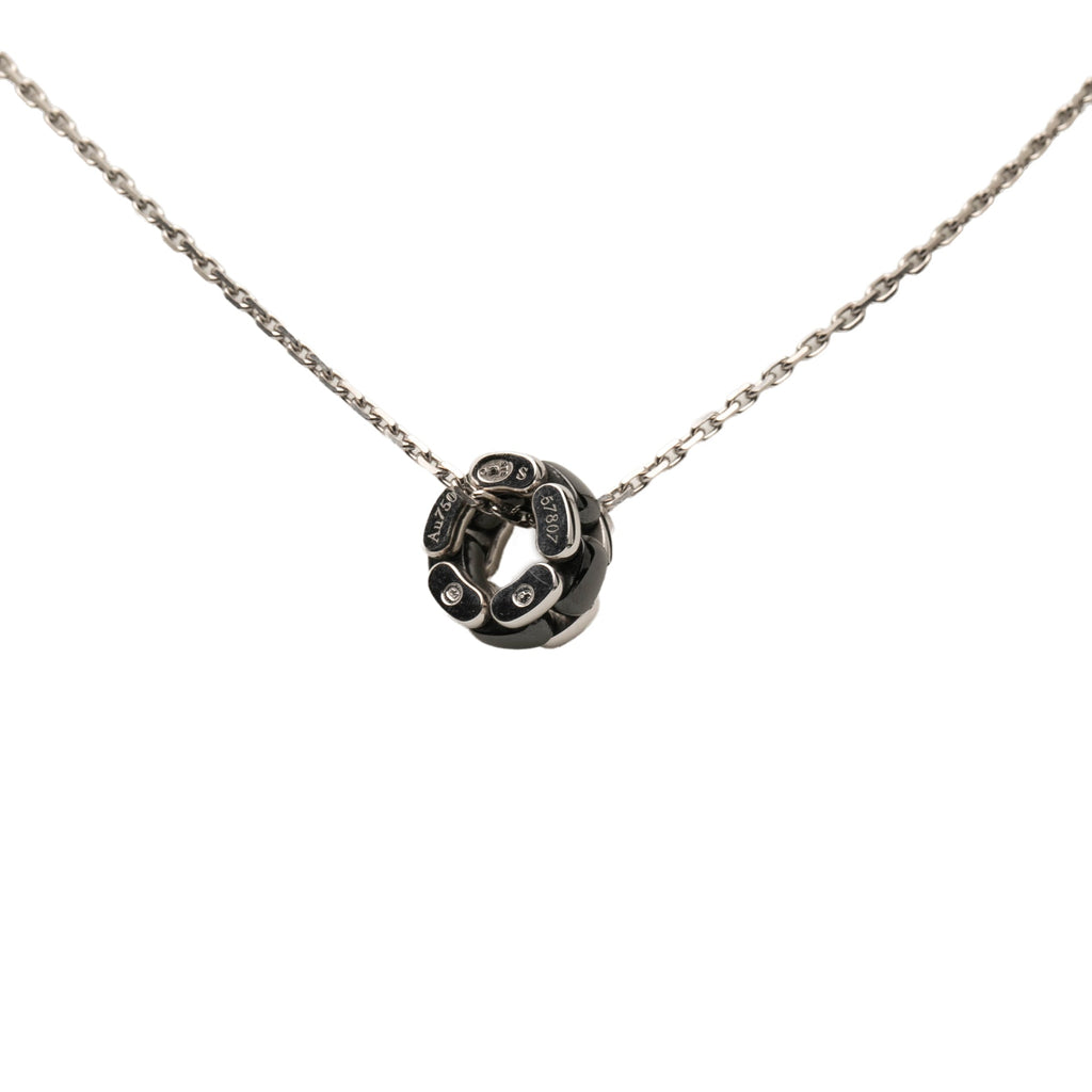 18K White Gold Ceramic Ultra Necklace