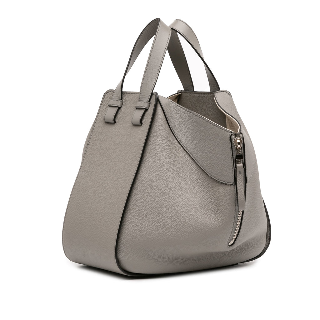 Small Leather Hammock Satchel