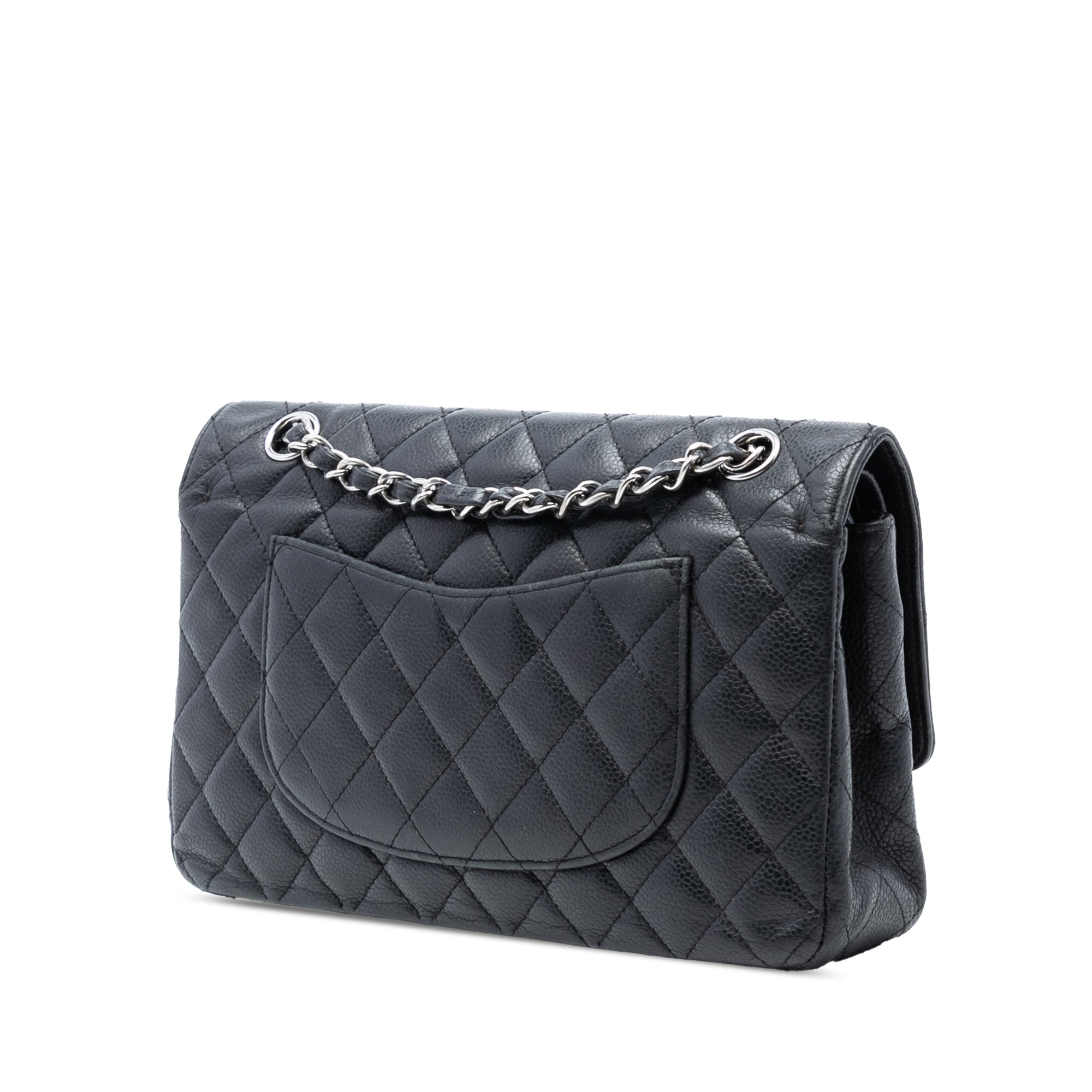 Medium Classic Caviar Double Flap