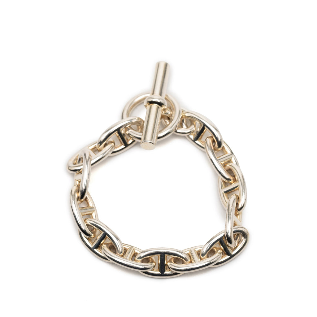 Large Sterling Silver Chaine d'Ancre Bracelet