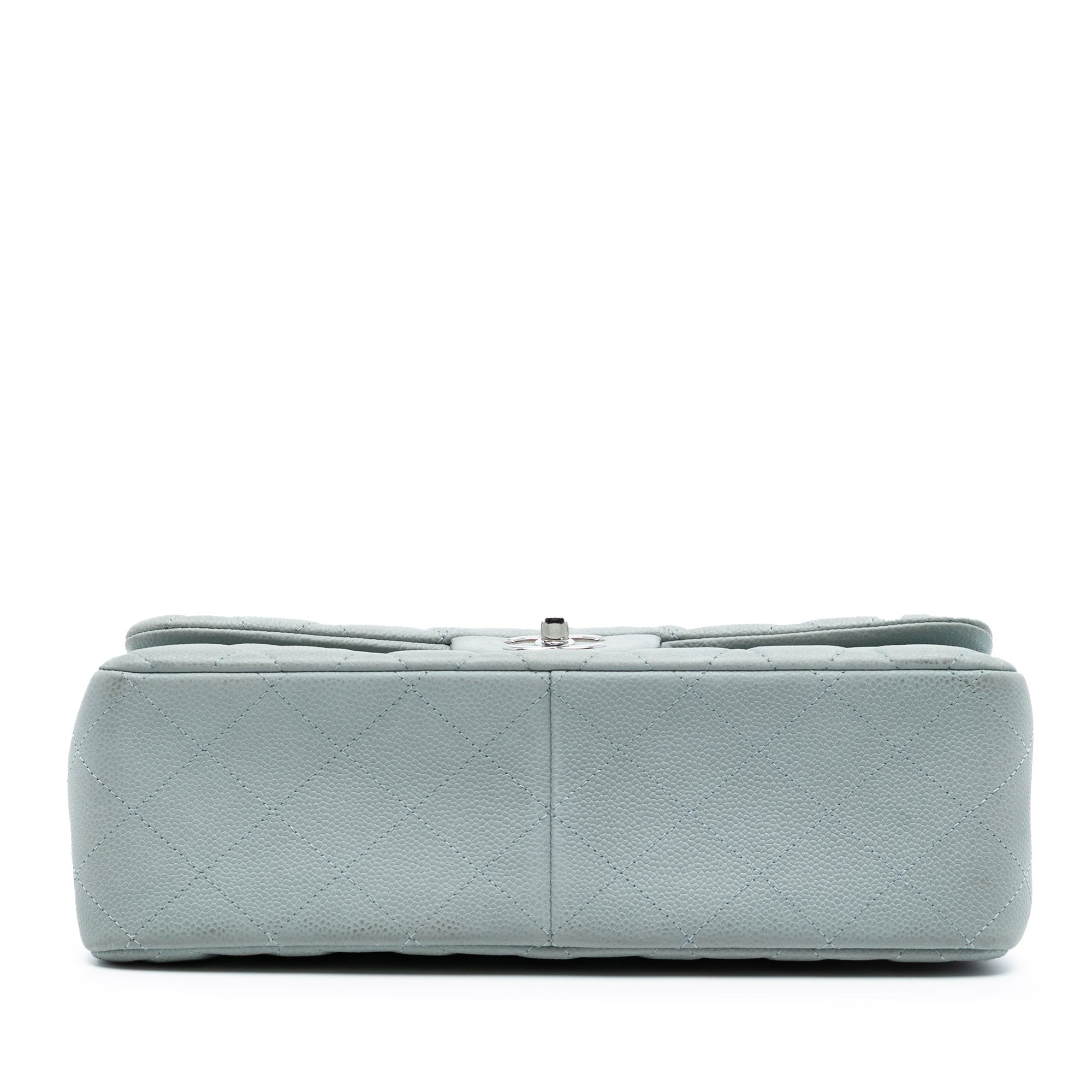 Jumbo Classic Caviar Double Flap