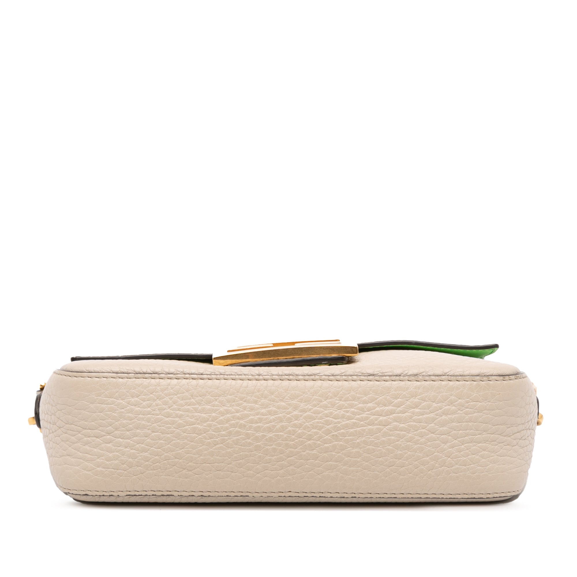 Mini Leather Baguette Satchel