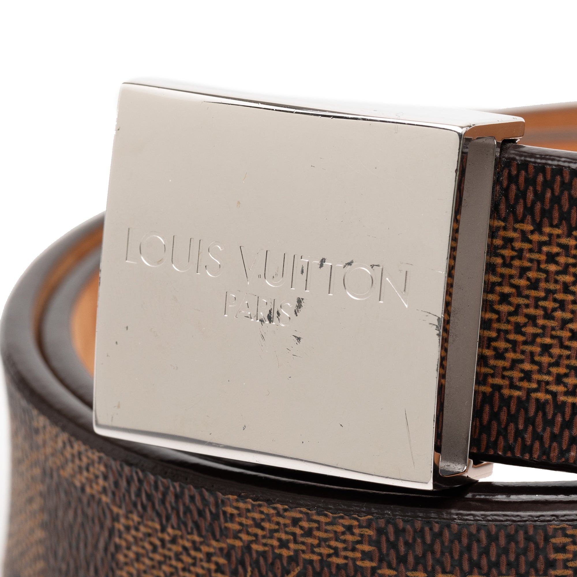 Damier Ebene Ceinture Belt