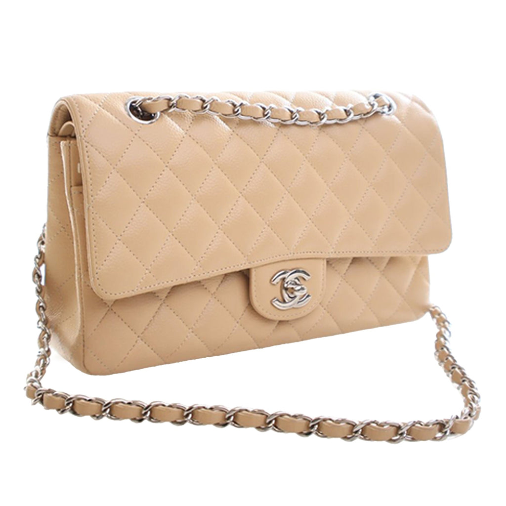 Medium Classic Caviar Double Flap