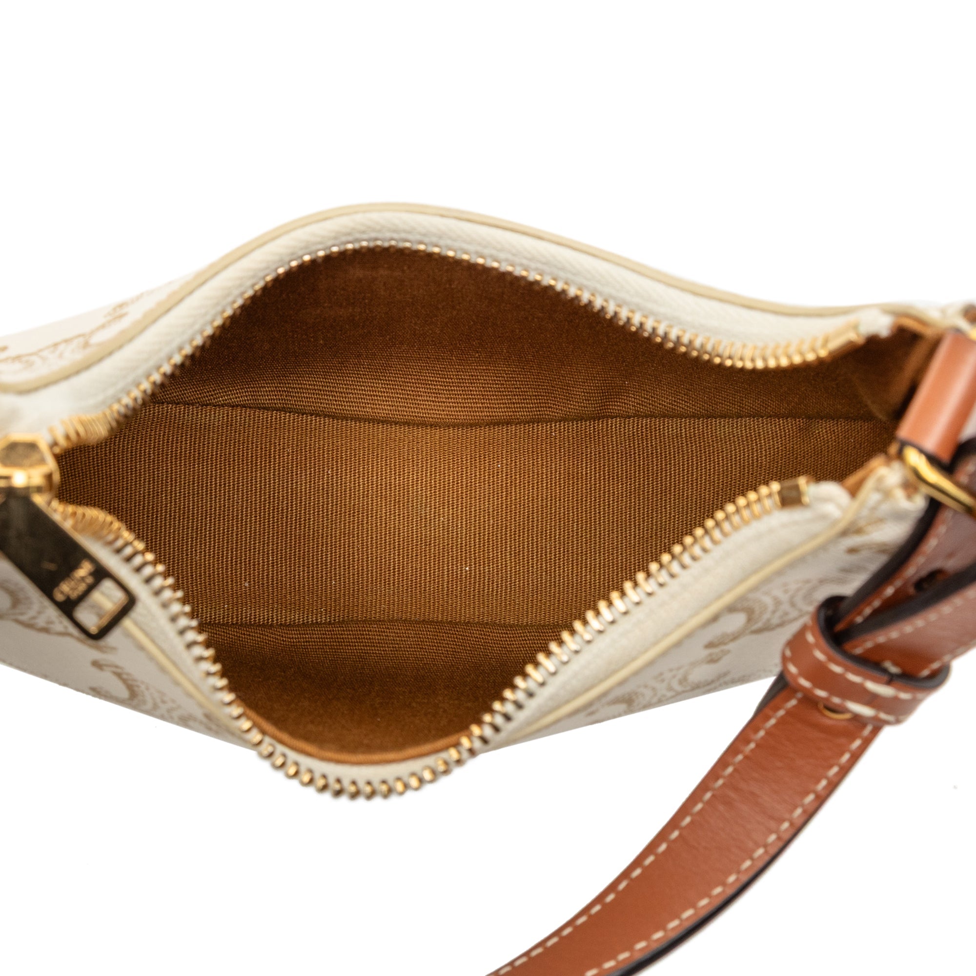 Mini Triomphe Coated Canvas Ava Shoulder Bag