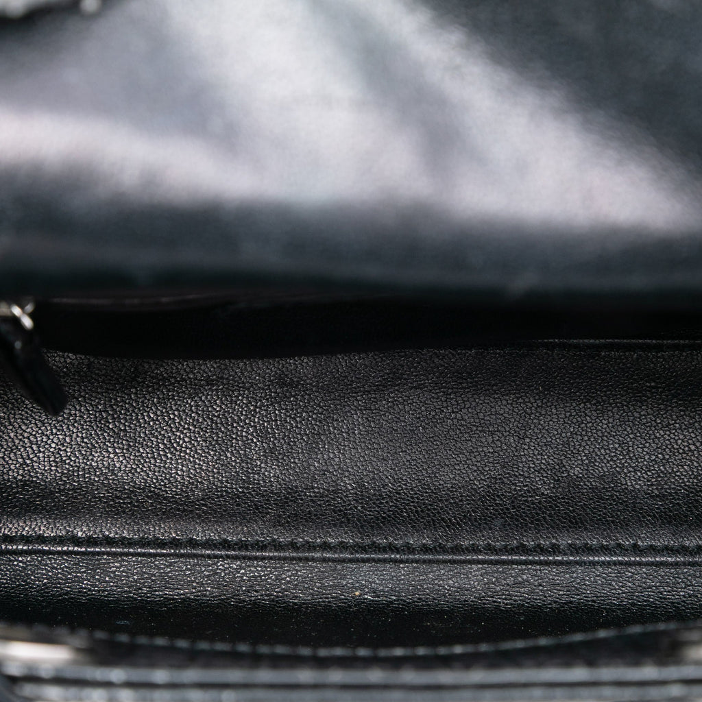 Mini Metallic Patent Microcannage Lady Dior