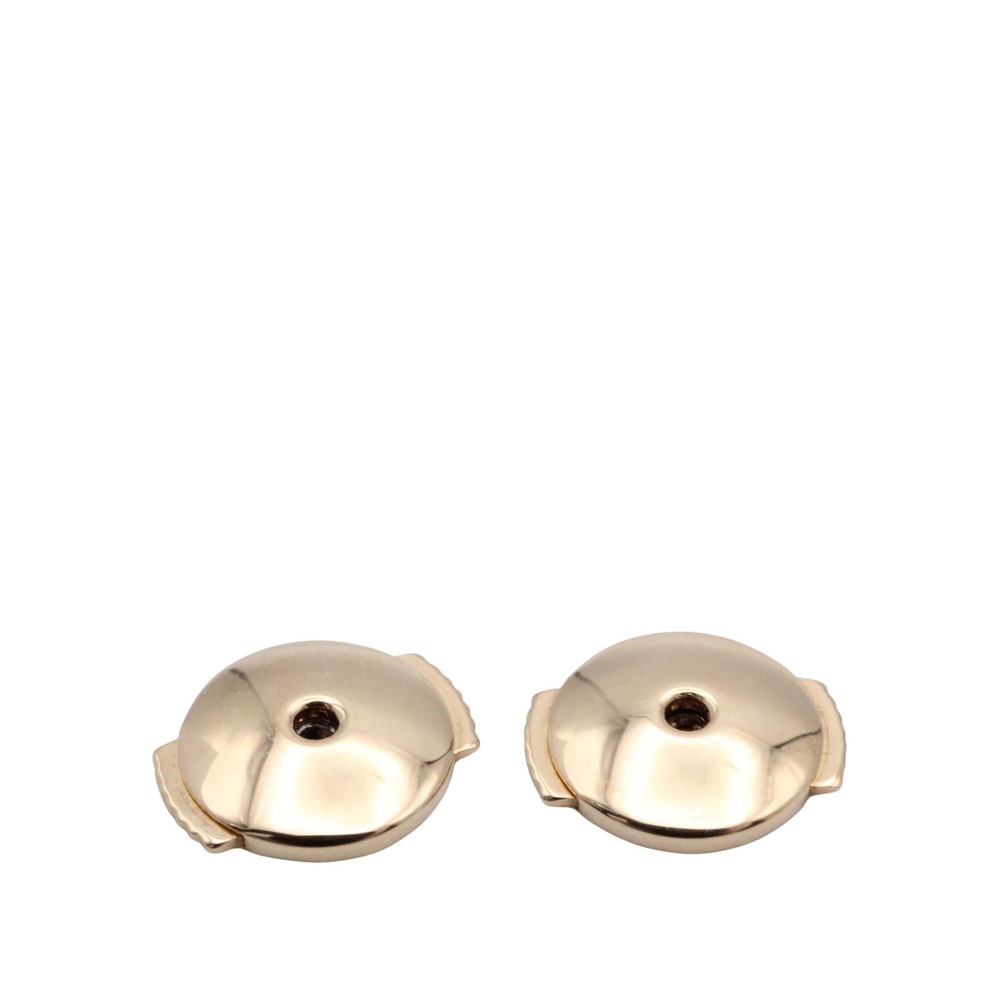 Large 18K Rose Gold Juste un Clou Hoop Earrings