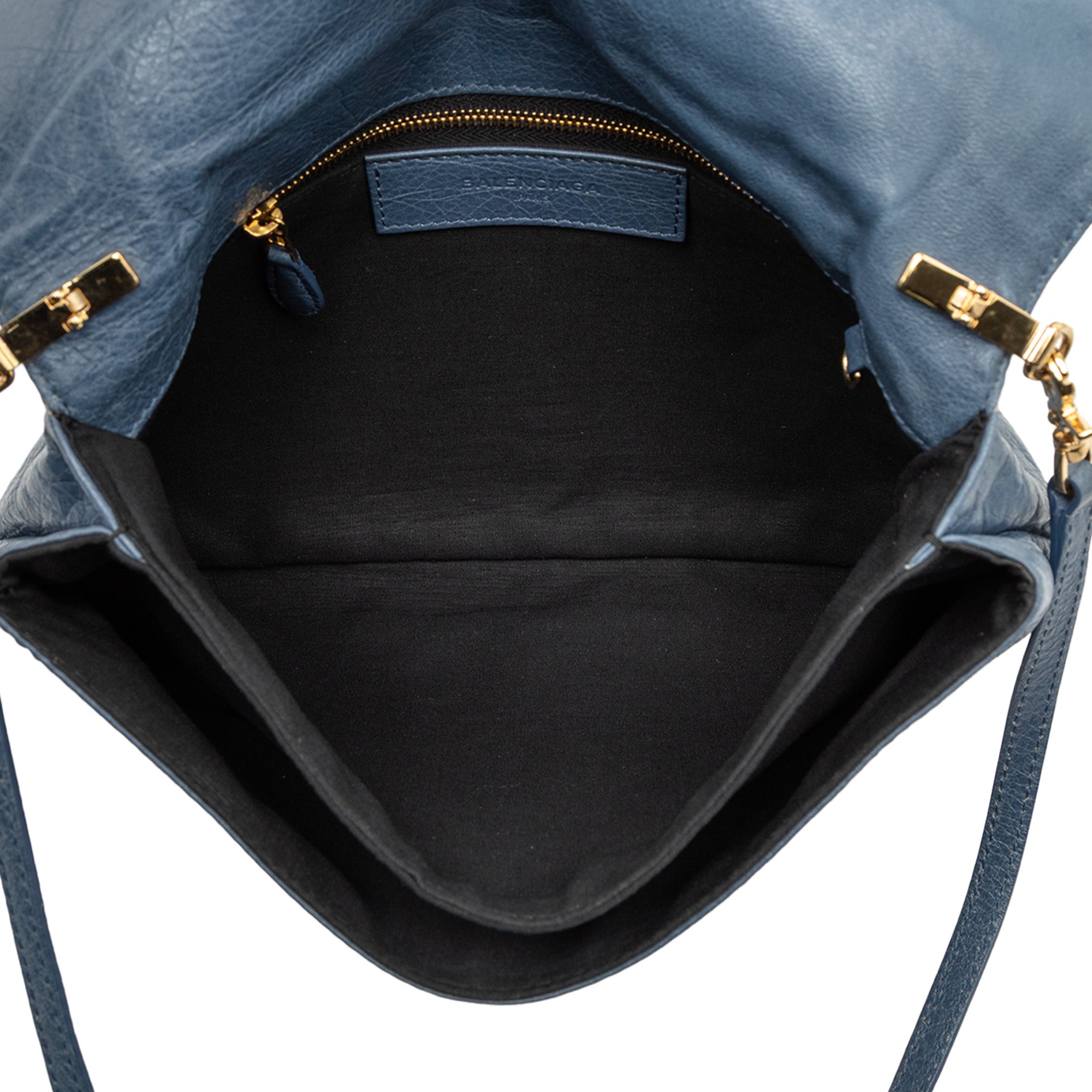 Lambskin Motocross Giant 12 Envelope Clutch With Strap