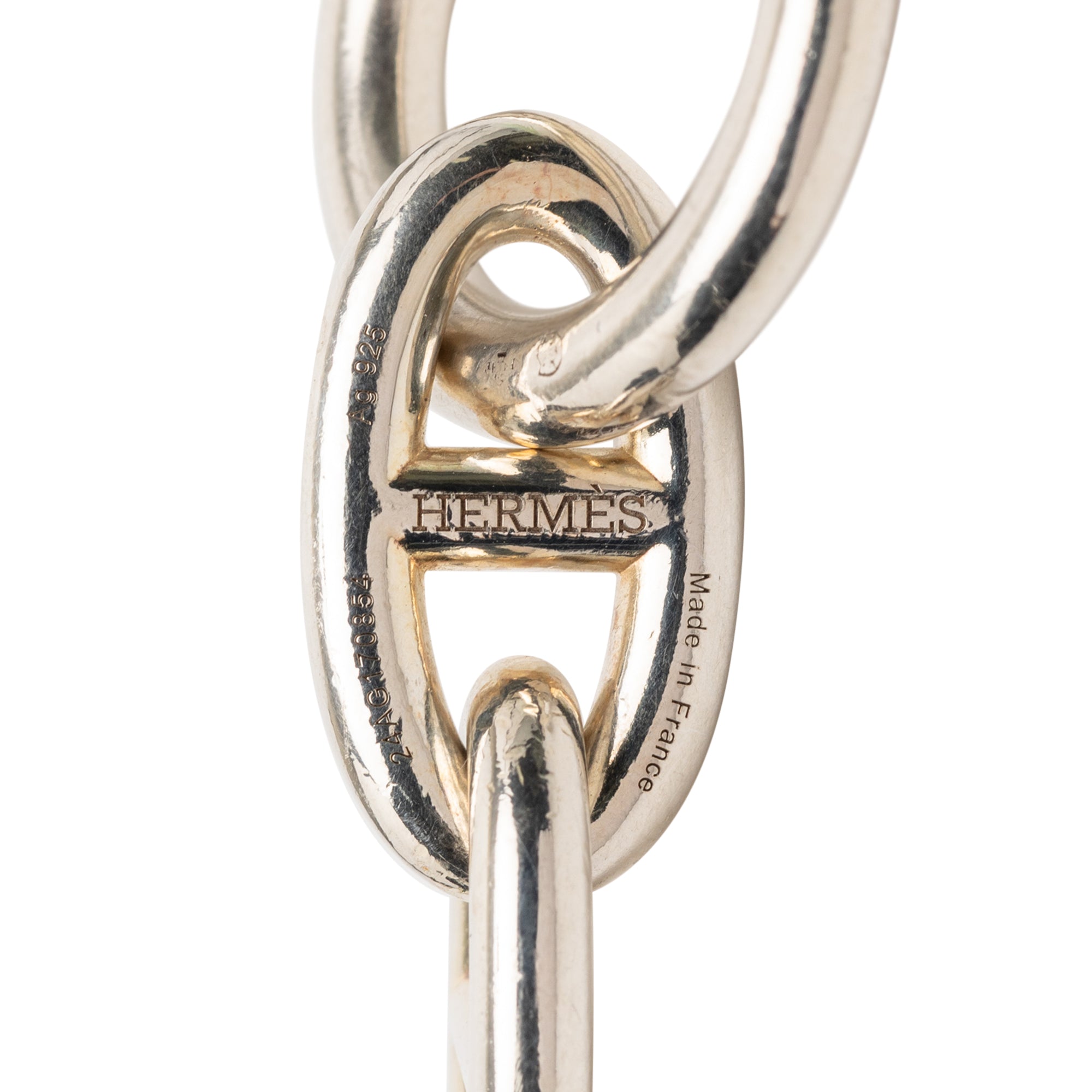 Large Sterling Silver Chaine d'Ancre Bracelet