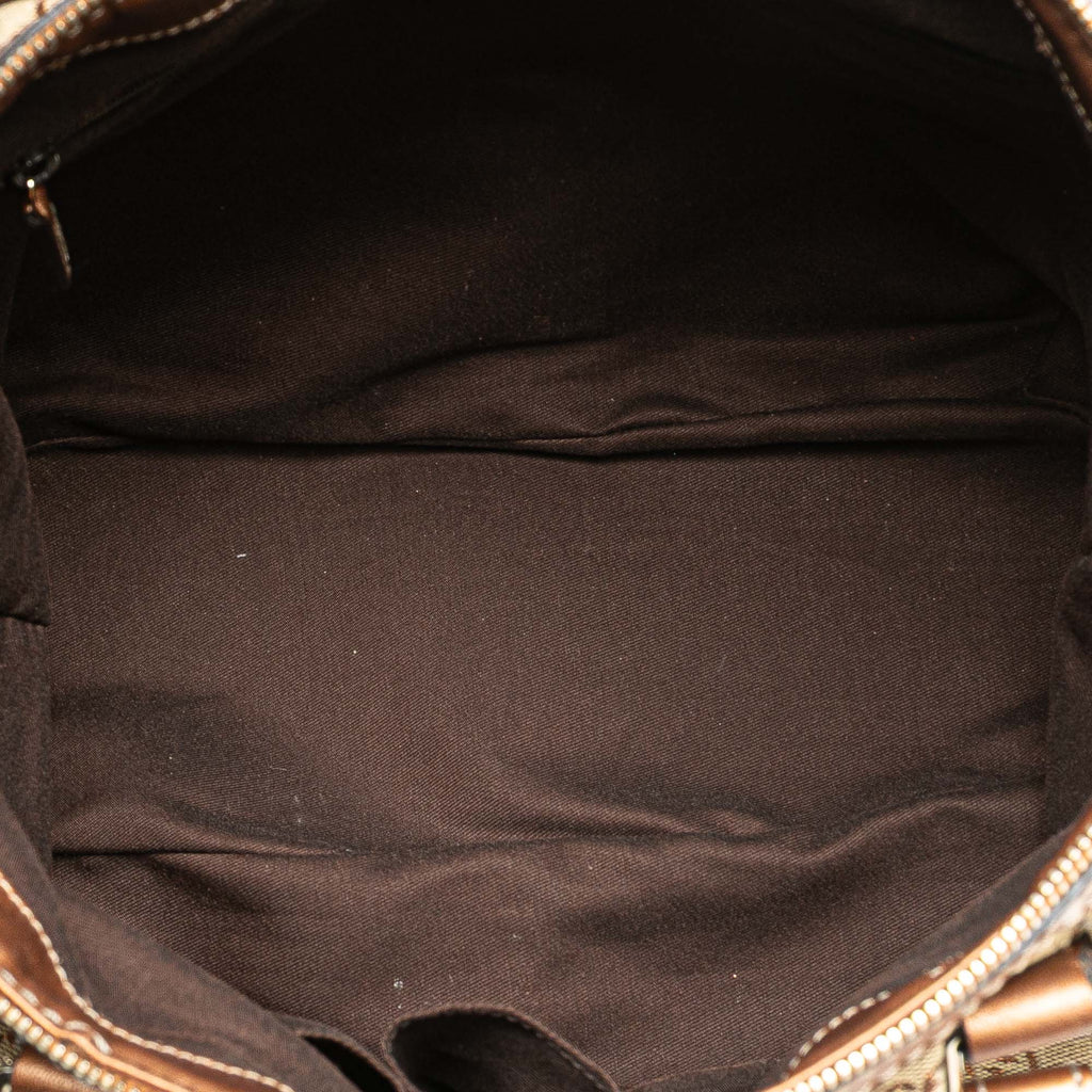 GG Canvas Sukey Satchel