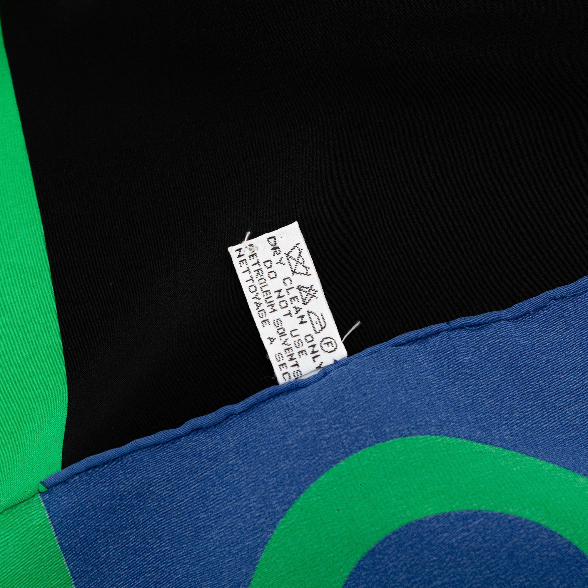 Logo Printed Silk Scarf