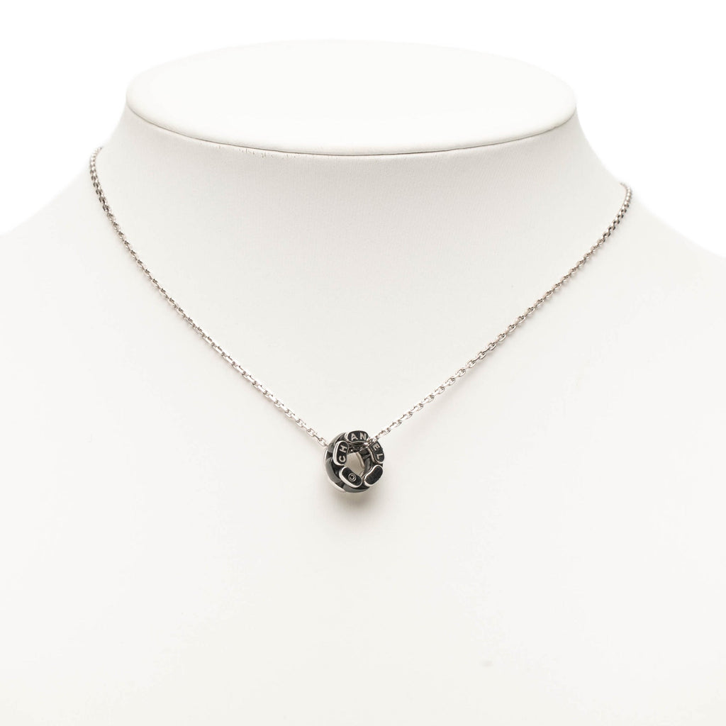 18K White Gold Ceramic Ultra Necklace