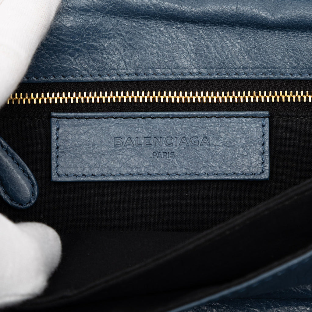 Lambskin Motocross Giant 12 Envelope Clutch With Strap