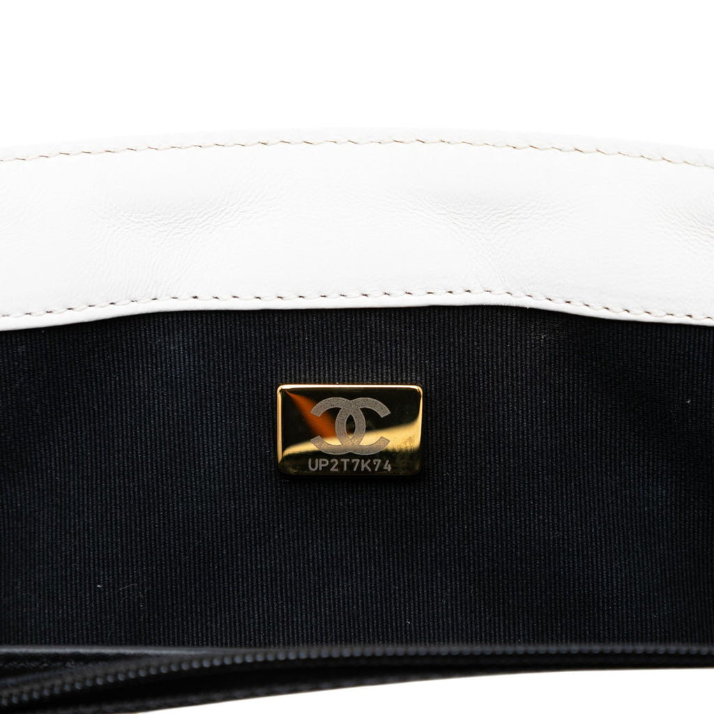 Medium Quilted Lambskin CC Single Flap