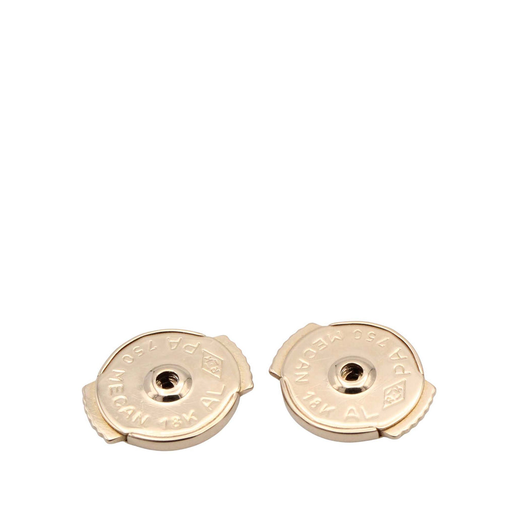 Large 18K Rose Gold Juste un Clou Hoop Earrings