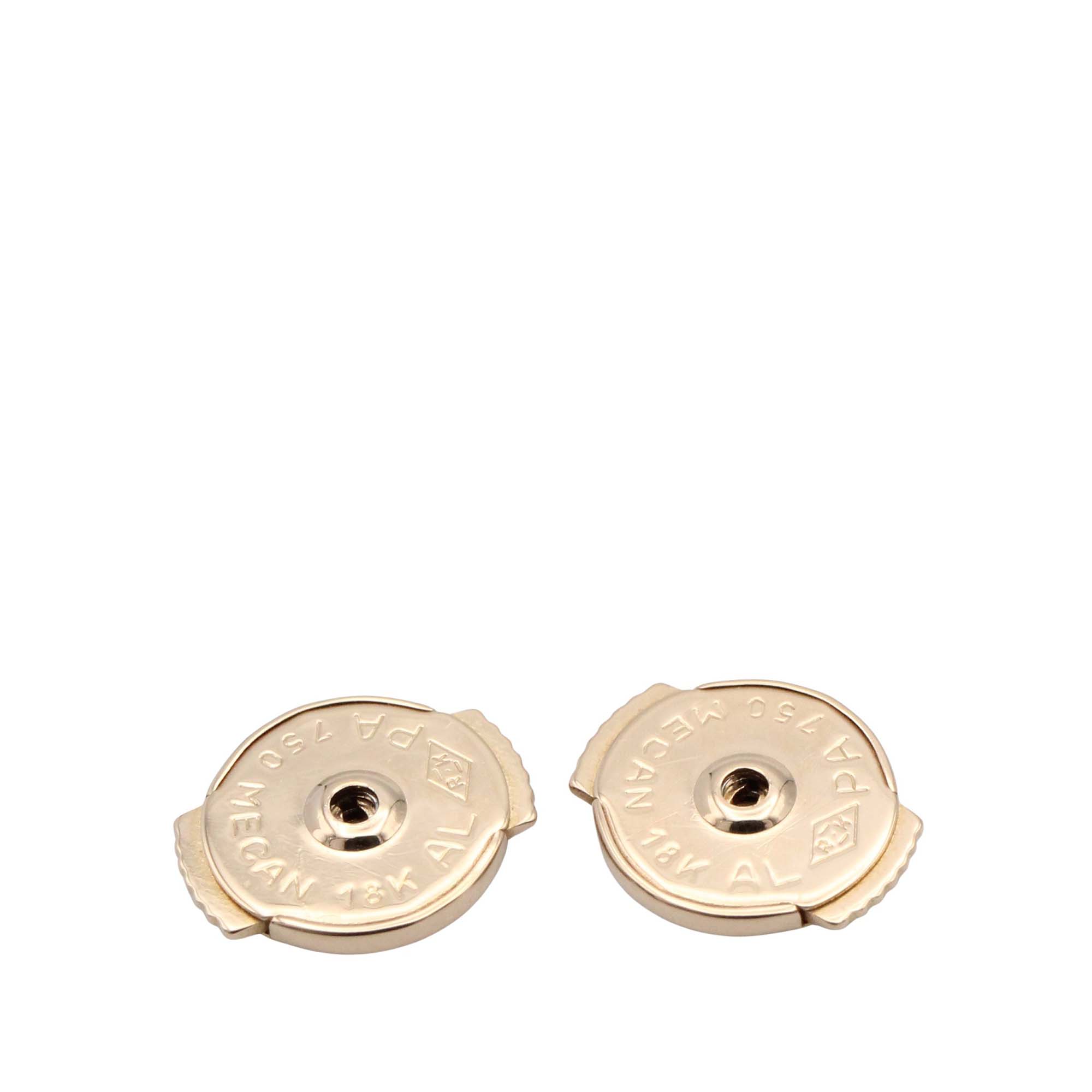 Large 18K Rose Gold Juste un Clou Hoop Earrings