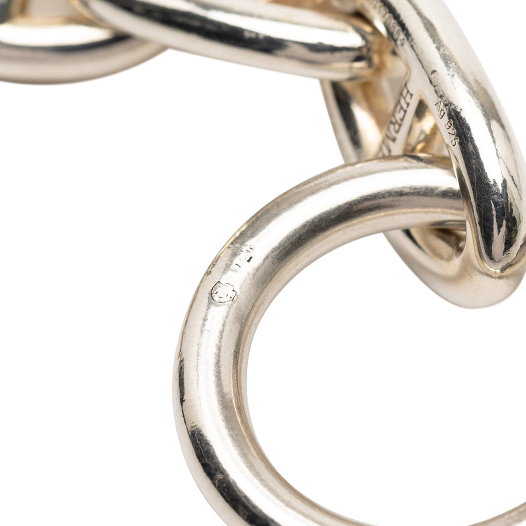 Large Sterling Silver Chaine d'Ancre Bracelet