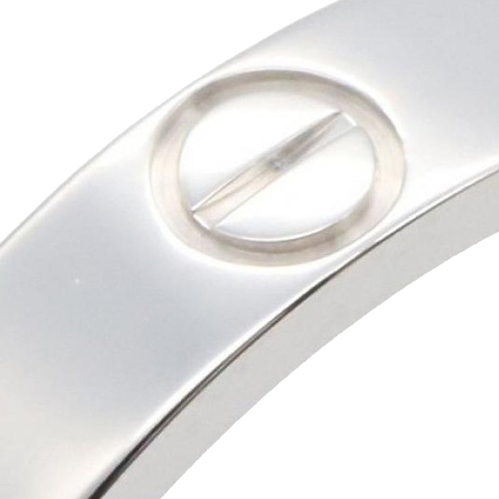 18K White Gold Small Love Ring