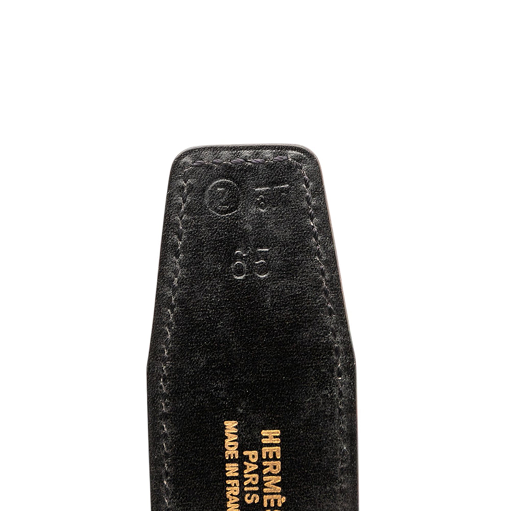 Box Calf Constance Belt