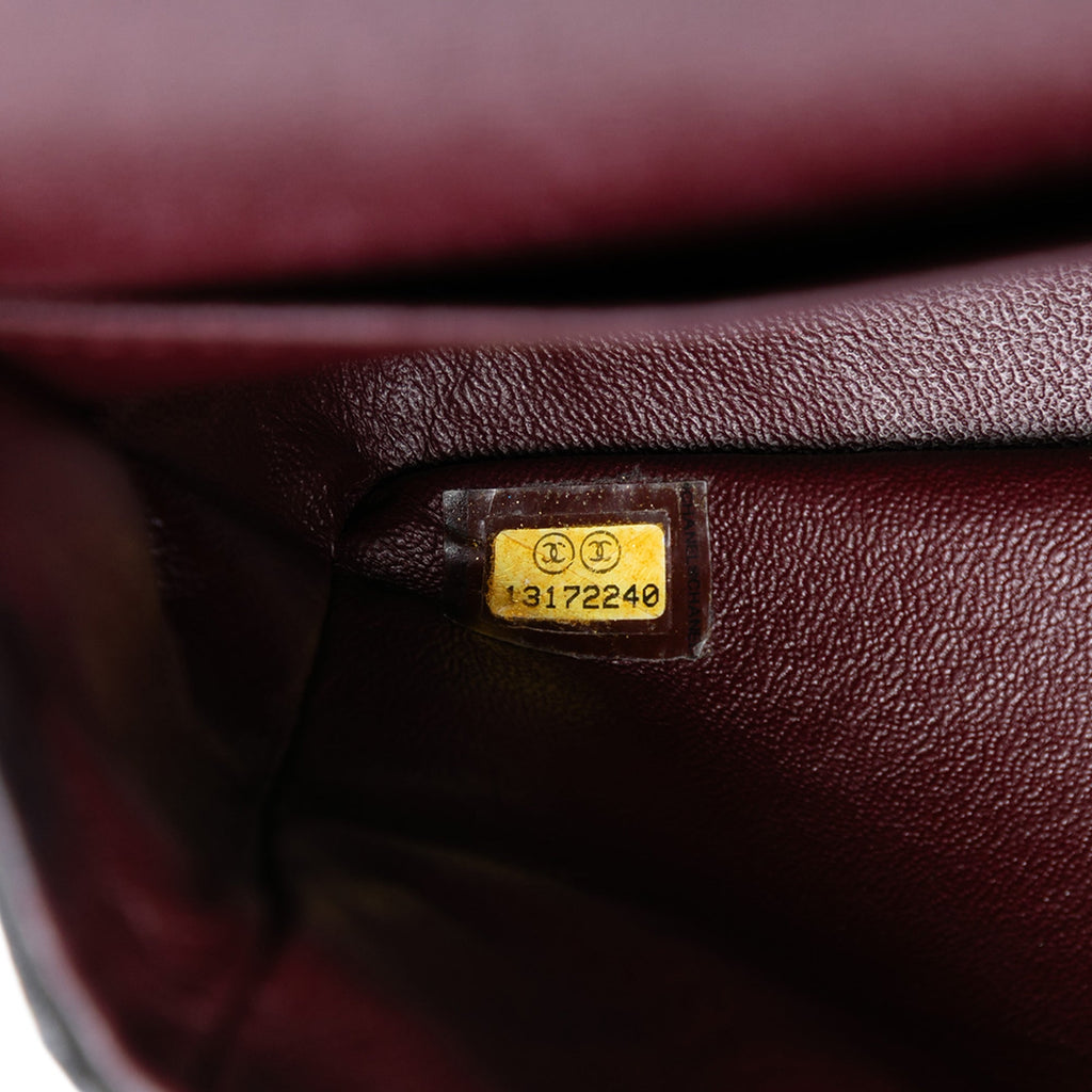 Medium Classic Lambskin Double Flap