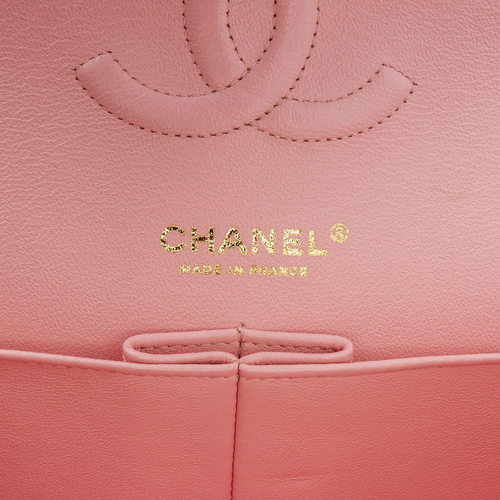 Medium Classic Boucle Tweed Double Flap