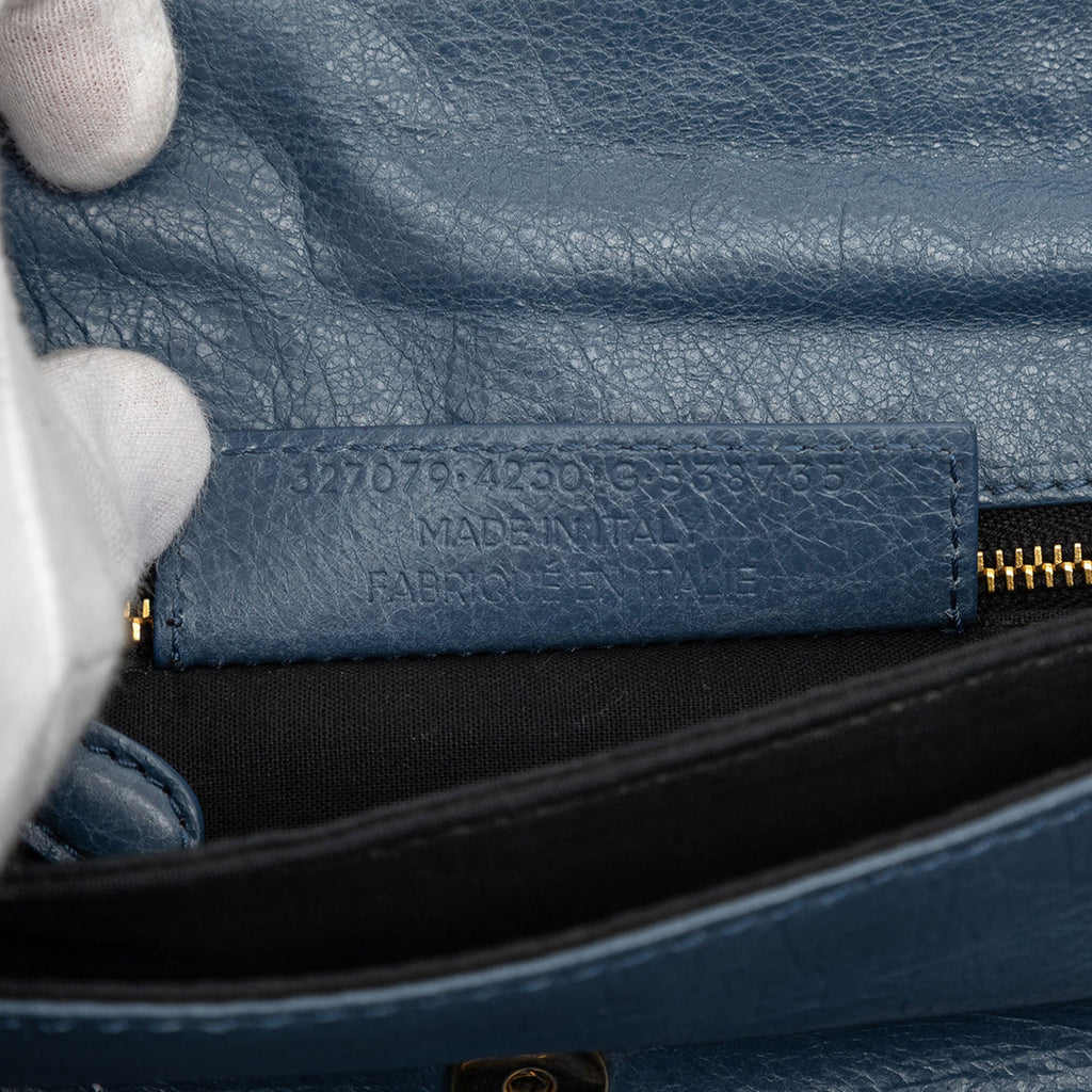 Lambskin Motocross Giant 12 Envelope Clutch With Strap