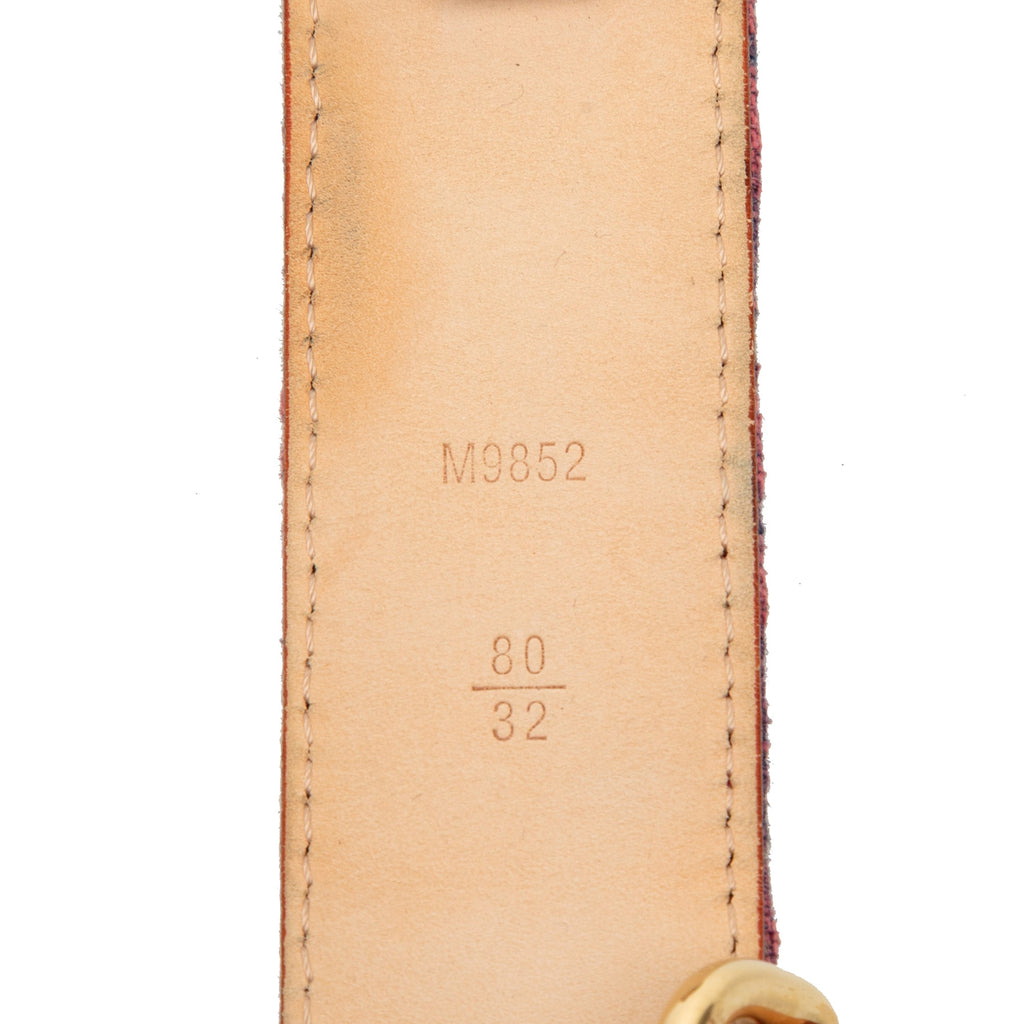 Monogram Denim Belt