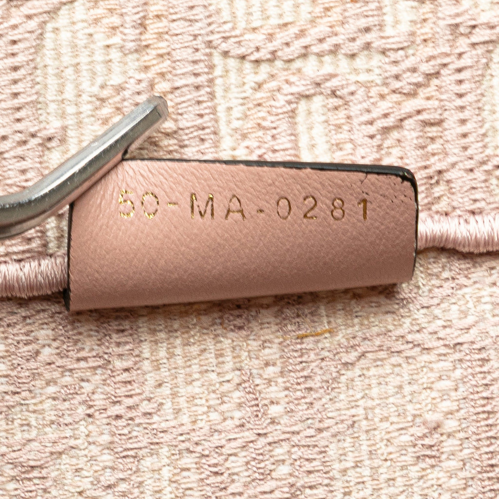 Medium Oblique Embroidered Canvas Book Tote